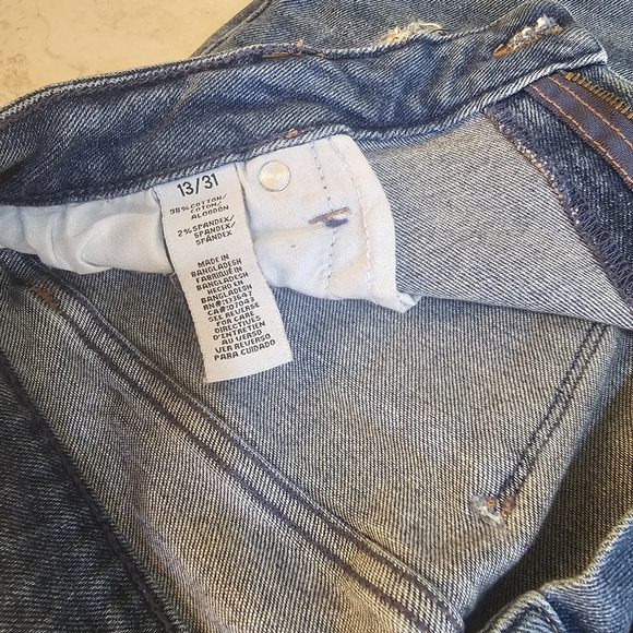 Distressed Skinny Leg Jeans - Picture 2 of 2